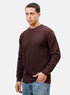 Dark Brown Design 2420 Round Pullover